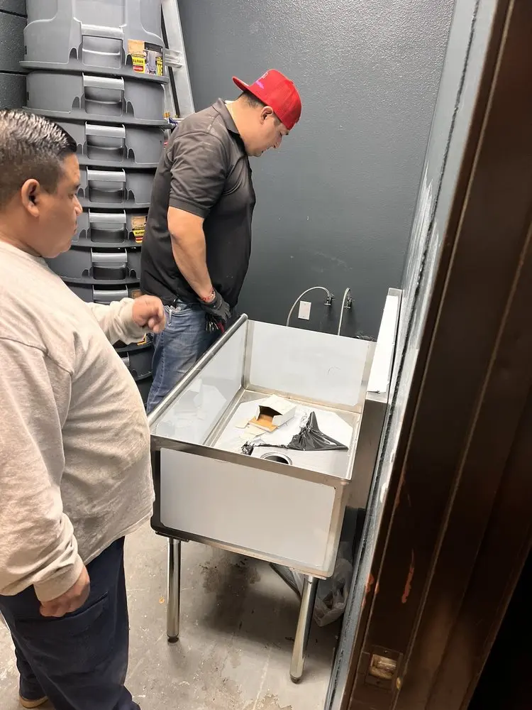 Commercial plumbing and sink installation in Hidden Creek